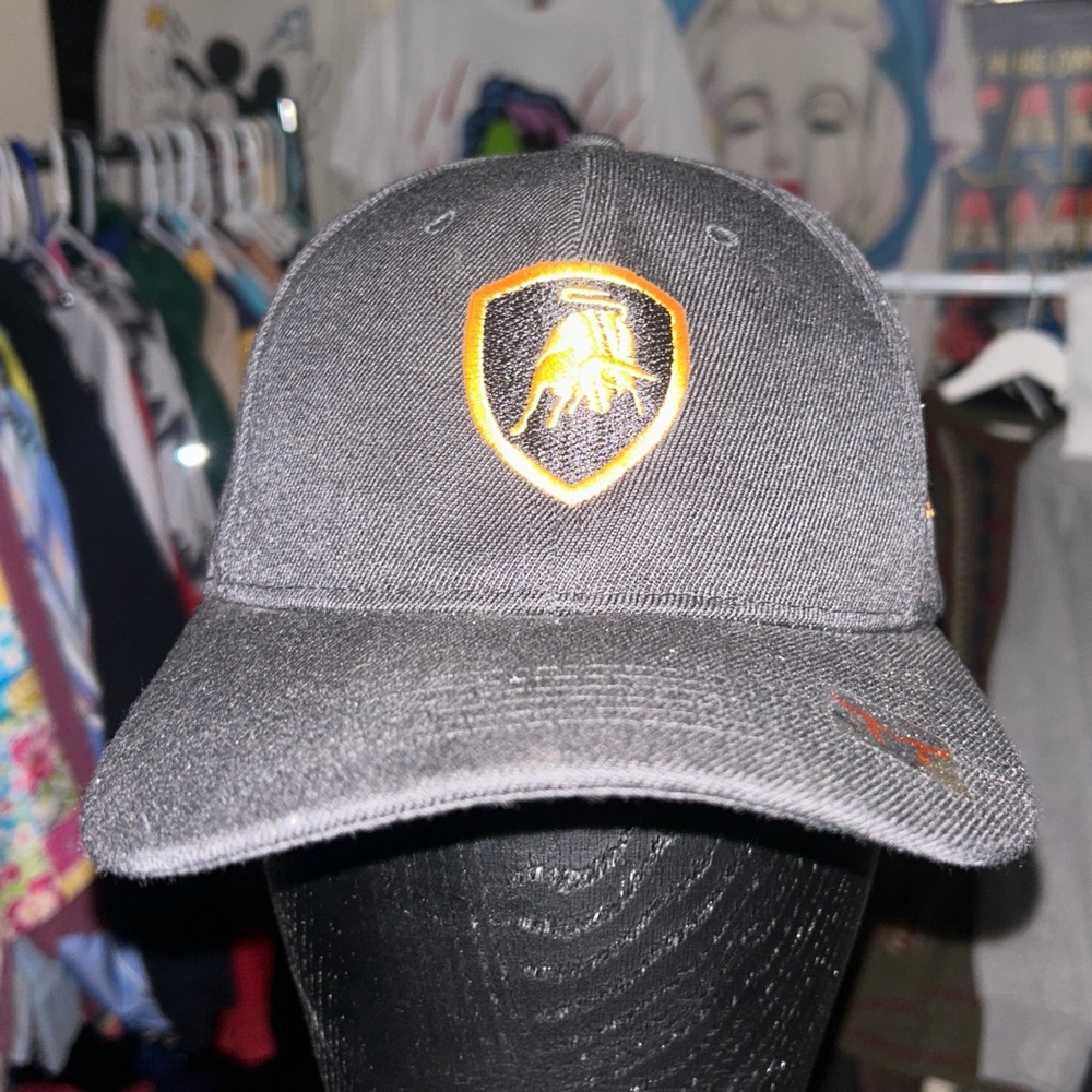 Vintage Lamborghini Embroidered Logo Hat